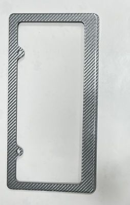 3K Twill Car Carbon Fiber Car Car Carbon Fiber حامل لوحة ترخيص ألياف الكربون لوحة رقم ألياف الكربون