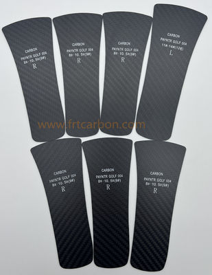 حذاء كرة القدم من ألياف الكربون 3K Twill Matte Carbon Fiber 1.0mm 0.8mm
