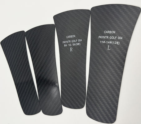 حذاء كرة القدم من ألياف الكربون 3K Twill Matte Carbon Fiber 1.0mm 0.8mm
