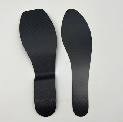 حذاء كرة القدم من ألياف الكربون 3K Twill Matte Carbon Fiber 1.0mm 0.8mm