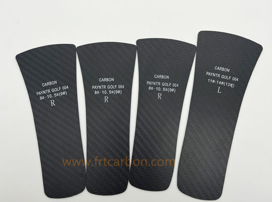 حذاء كرة القدم من ألياف الكربون 3K Twill Matte Carbon Fiber 1.0mm 0.8mm