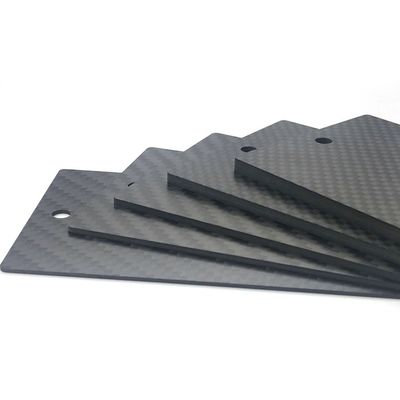 أوراق الألياف الكربونية عالية المقاومة Rc 200x300mm 0.5mm 5mm 4mm 3mm لوح ألياف الكربون