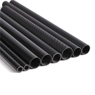أنابيب من ألياف الكربون خفيفة الوزن 25mm 28mm 3mm 4mm ورقة الكربون