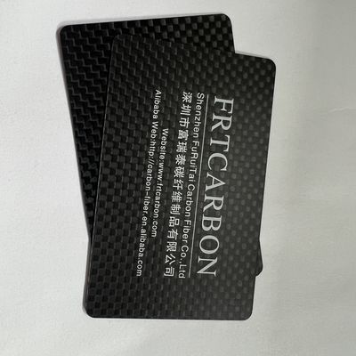 خدمة معالجة ألياف الكربون بطاقة عمل طباعة إطارات قطع CNC جزء لسيارة RC Shin Card