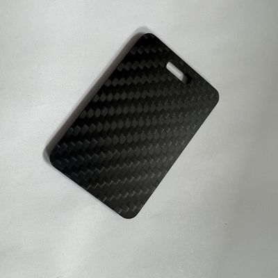 خدمة معالجة ألياف الكربون بطاقة عمل طباعة إطارات قطع CNC جزء لسيارة RC Shin Card