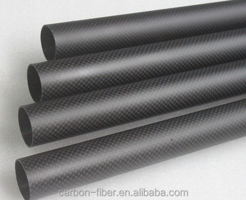 مصنعي أنابيب الألياف الكربونية 1000mm 2000mm قطب CFRP قطب الألياف الكربونية عالي القوة
