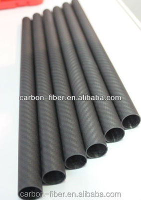 مصنعي أنابيب الألياف الكربونية 1000mm 2000mm قطب CFRP قطب الألياف الكربونية عالي القوة