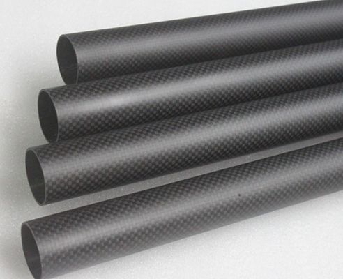 2m 20mm 3k أنبوب ألياف الكربون ألياف الكربون إطار الدراجة أنبوب الكربون ويبي قارب المقابس
