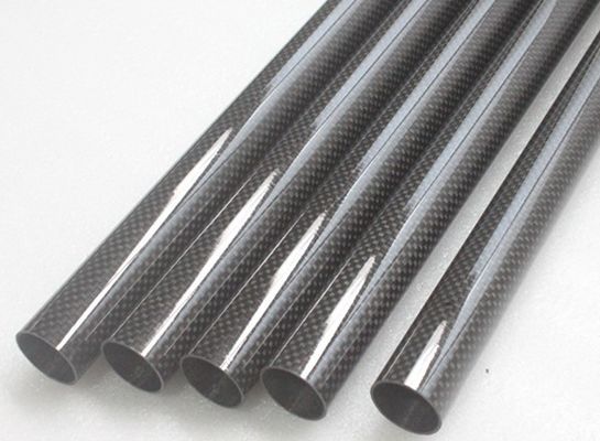2m 20mm 3k أنبوب ألياف الكربون ألياف الكربون إطار الدراجة أنبوب الكربون ويبي قارب المقابس