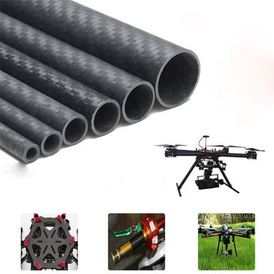 أنابيب رباعية من ألياف الكربون 8mm 10mm أنابيب مستطيلة من ألياف الكربون Wholesale