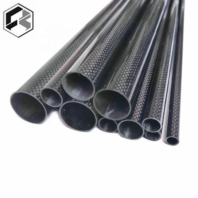 أنابيب رباعية من ألياف الكربون 8mm 10mm أنابيب مستطيلة من ألياف الكربون Wholesale