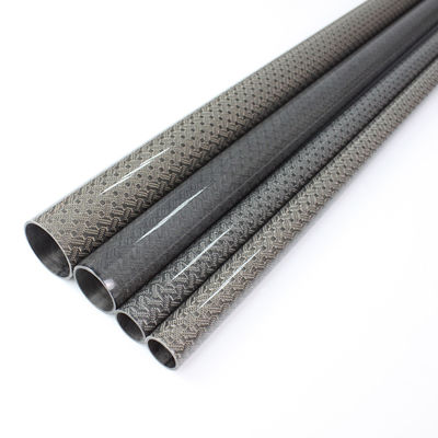 2 بوصة 1.25 &quot; 2.5 أنبوب الألياف الكربونية الألياف الكربونية القطب القطب القبو القطب 12x10x1000mm