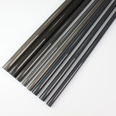 &quot;2&quot; &quot;2&quot; ملم أنبوب ألياف الكربون قطب ألياف الكربون قطب قبو قطب قطر كبير 18x16x1000mm