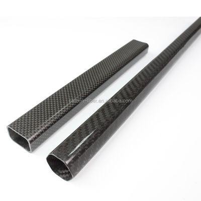 إطار أنابيب ألياف الكربون 7mm 8mm Od أبيض