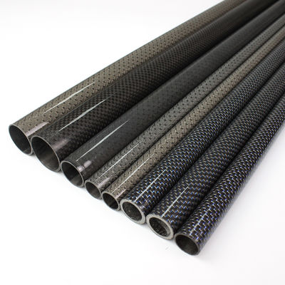 إطار أنابيب ألياف الكربون 7mm 8mm Od أبيض