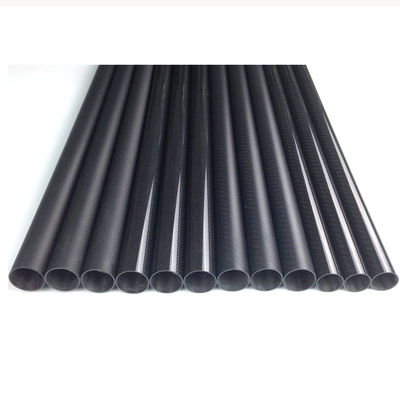 6 ملم 1.25 بوصة 1.5 بوصة أنبوب ألياف الكربون قطب قبو القطب 22x20x1000mm