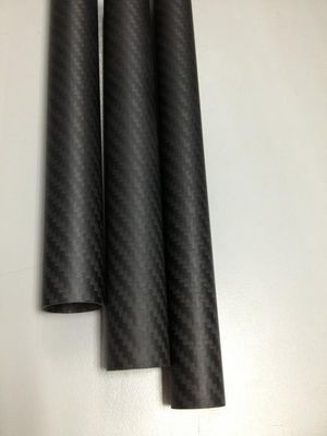 الوزن المنخفض أنابيب الألياف الكربونية الدائرية الصغيرة 6mm 7mm 8mm 10mm 12mm 13mm