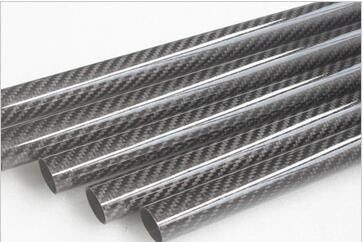 أقطاب الأنابيب المستديرة المقاومة للتآكل من ألياف الكربون 17mm 18mm 19mm 20mm 22mm 25mm