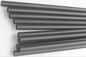 أقطاب الأنابيب المستديرة المقاومة للتآكل من ألياف الكربون 17mm 18mm 19mm 20mm 22mm 25mm