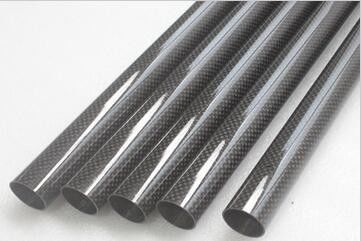 أقطاب الأنابيب المستديرة المقاومة للتآكل من ألياف الكربون 17mm 18mm 19mm 20mm 22mm 25mm
