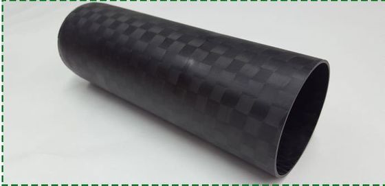 1.5&quot; 1 2&quot; ID/OD تخصيص أنبوب الألياف الكربونية عالية درجة الحرارة 1000mm 500mm 330mm في الطول